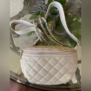 Quitted Style Waist Bag